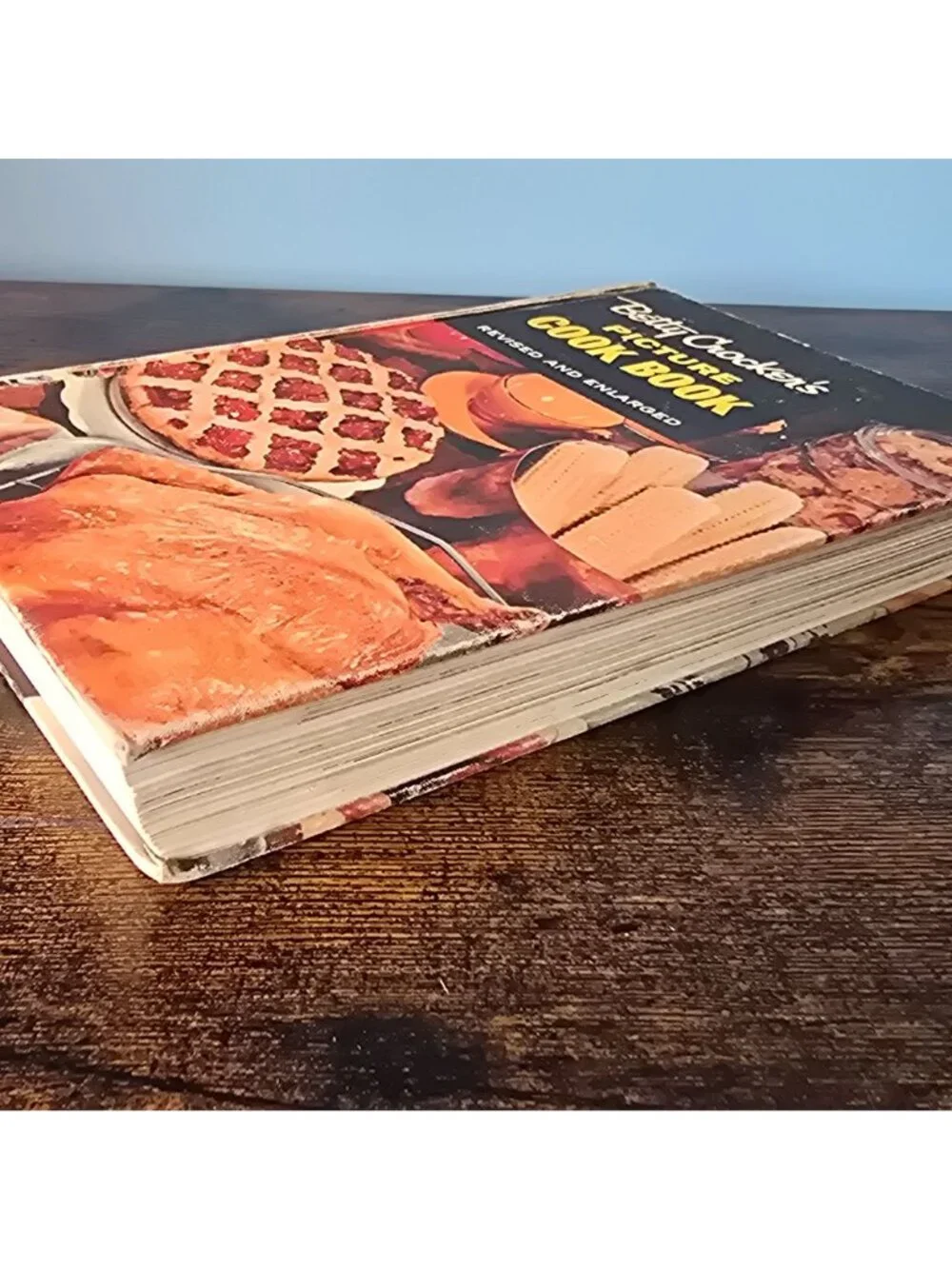 Betty Crockers Picture Cook Book Revised & Enlarged Hardcover 1950s Vintage